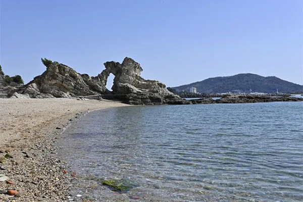和歌山友岛海岸与历史遗迹