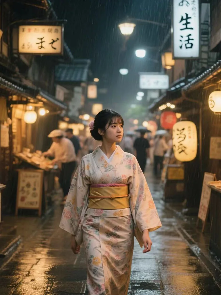 大阪一秒穿越攻略 👘 雨中和服漫步江户街头 | 今昔馆美哭！ 🏮：文章配图 2