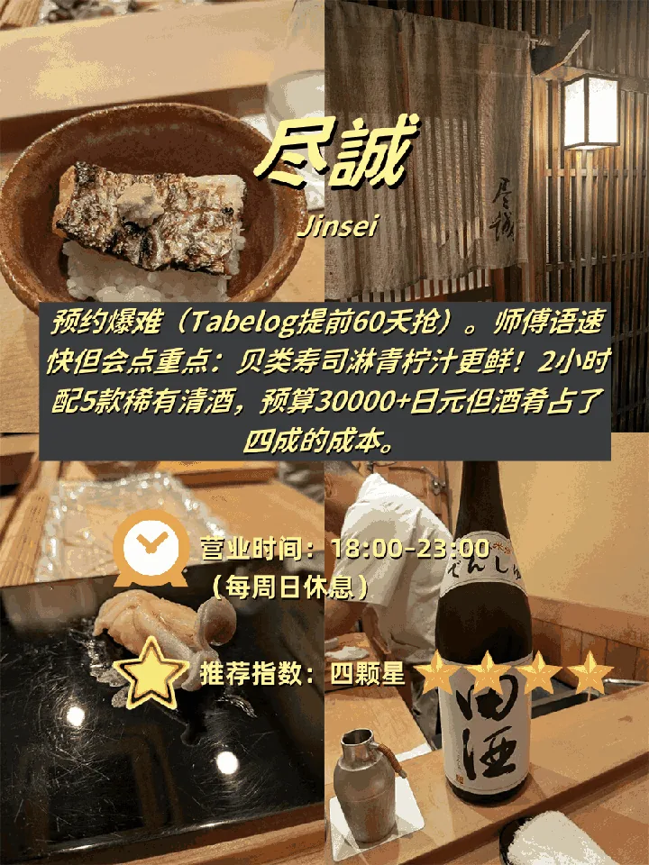 🍣 ​​心斋桥站步行圈｜4家日料店真实攻略！从爆难预约到亲子友好​​：文章配图 1