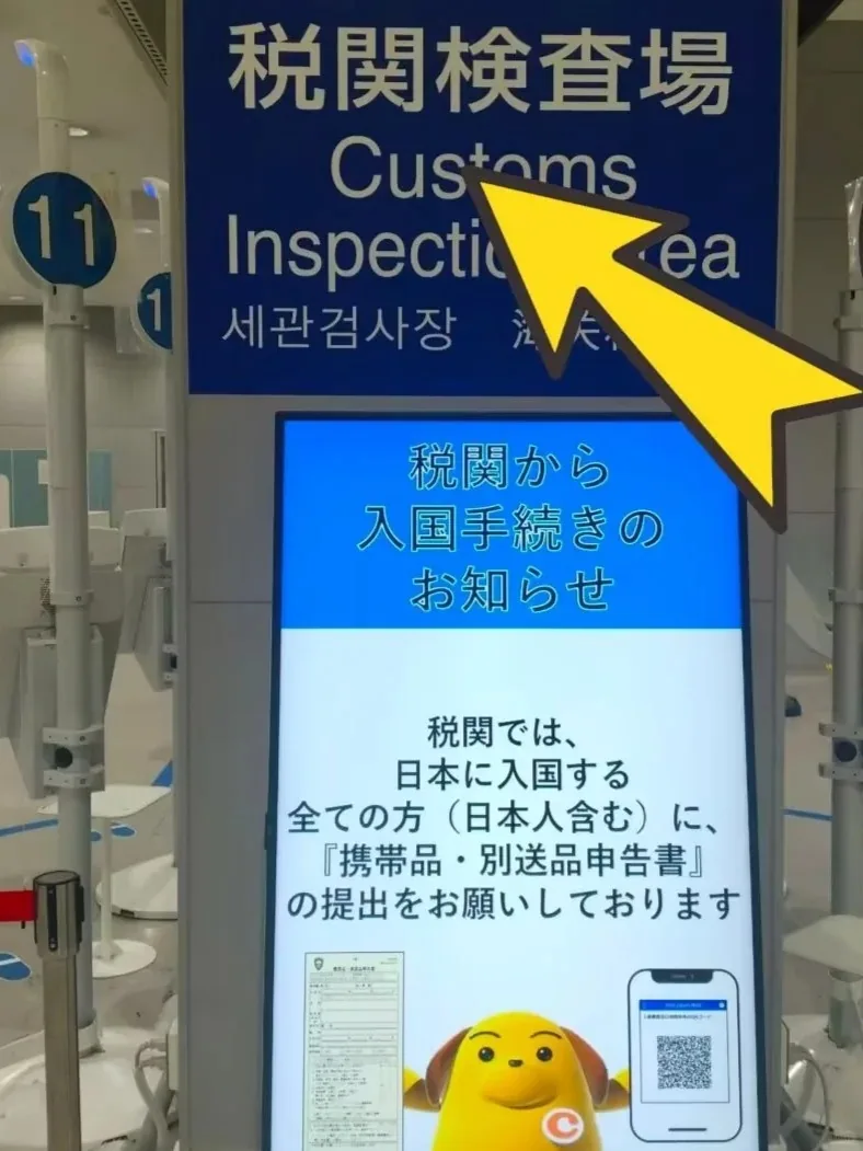 🌸日本关西机场入境全攻略｜不会日语也能丝滑通关！手把手教学+避坑指南🌸：文章配图 15