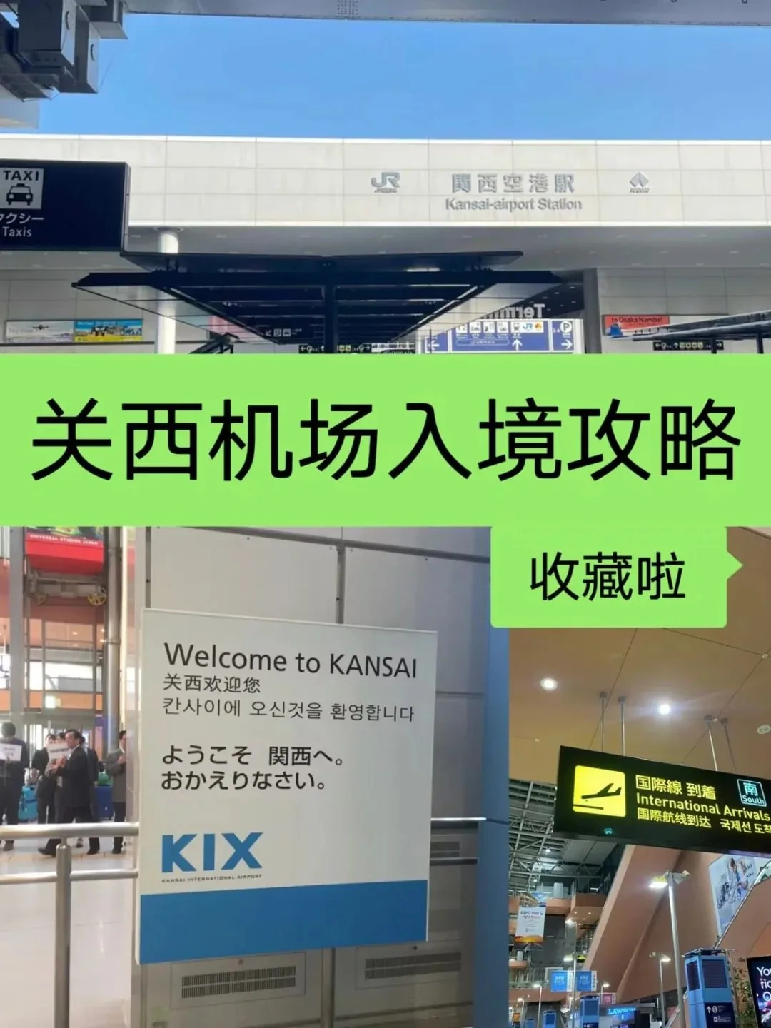 🌸日本关西机场入境全攻略｜不会日语也能丝滑通关！手把手教学+避坑指南🌸：文章配图 1