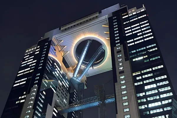 梅田实景