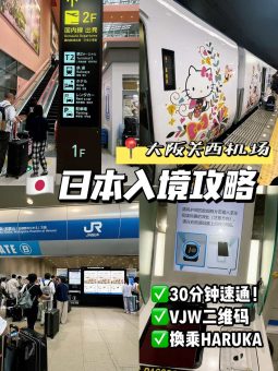 🌸 ​​大阪丝滑入境&HARUKA极速搭乘攻略｜手残党20分钟出关指南​​：文章配图 1