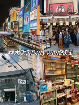🇯🇵大阪5条Citywalk路线 直接塞进收藏夹！本地人看了都说绝✨：文章配图 1