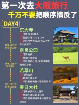 💖大阪旅游攻略懒人福音！5-8月超全路线闭眼冲✅：文章配图 4