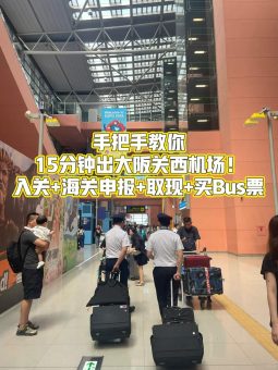 🌟2025最新版｜日本关西机场丝滑出关全流程攻略！手把手带你10分钟通关+上车🚌：文章配图 1