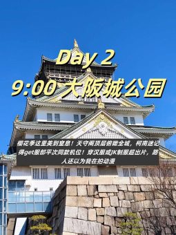 救命！大阪真的太好拍了！暴走2w步总结的保姆级攻略（附私藏机位）📸​​：文章配图 5