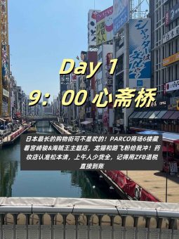 救命！大阪真的太好拍了！暴走2w步总结的保姆级攻略（附私藏机位）📸​​：文章配图 1