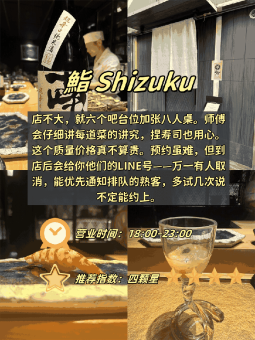 🍣 ​​大阪3家海鲜私藏店｜从寿司吧台到山屋天妇罗的极致体验​​：文章配图 1
