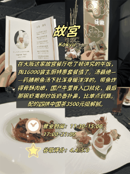 🥢 ​​大阪4家中餐店实测｜从深夜食堂到米其林一星​​：文章配图 3