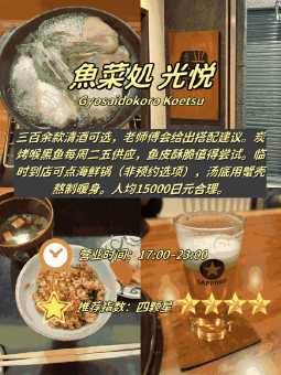 🍱 ​​心斋桥站步行圈｜4家日料真实生存指南！从3万预约王到免约救星​​：文章配图 3