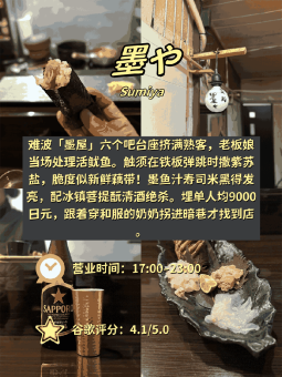 🍴 ​​难波站步行圈｜4家宝藏餐厅真实测评​​：文章配图 1