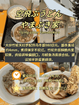 🍜 ​​大阪4家高分乌冬面实测｜排队预警+省钱技巧​​：文章配图 3