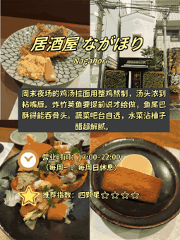 🍢 ​​心斋桥站步行10分钟内｜4家本地人力推居酒屋​​：文章配图 4