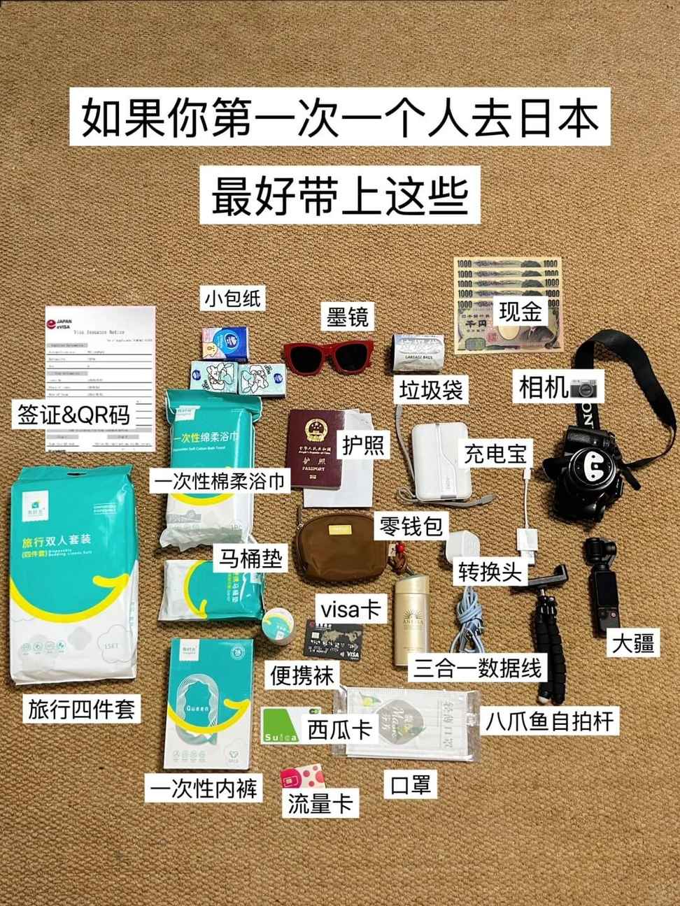 🌸 ​​女生独闯日本保姆级攻略｜社恐也能玩疯的10件救命神器​​：文章配图 2