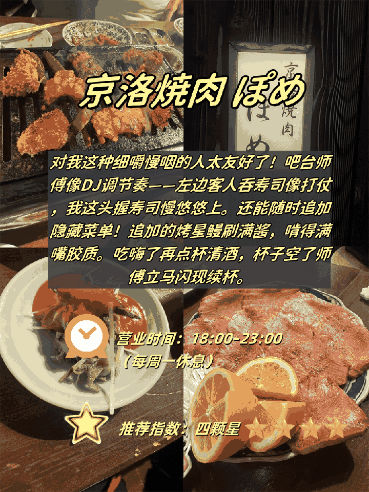 🍣 ​​心斋桥4家神仙店实测｜从米其林到深夜肉香​​：文章配图 1