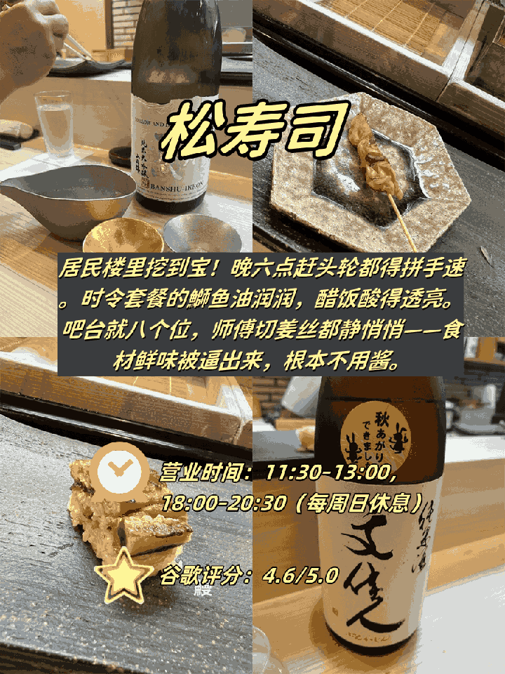🍣 ​​天王寺4家私藏店实测｜醋饭酸得透亮vs豆腐独吞指南​​：文章配图 1